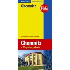 Falk Stadtplan Extra Standardfaltung Chemnitz