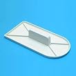 Straight edge icing polisher smoother