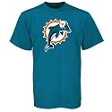 Reebok Miami Dolphins Aqua Team Logo Premise T-shirt