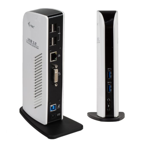 i-TEC Station d'accueil Advance USB 3.0, DVI, HDMI, VGA, pour ordinateur portable et ultrabook, résolution FullHD+ 2048 x 1152 p