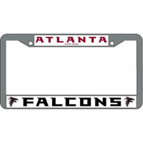 Atlanta Falcons NFL Chrome License Plate Frame