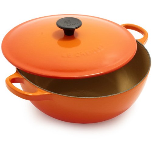 Le Creuset Enameled CastIron 234Quart Soup Pot Flame Super Cheap gettars2
