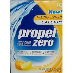 Propel Zero Citrus Punch Water Beverage Powder Mix