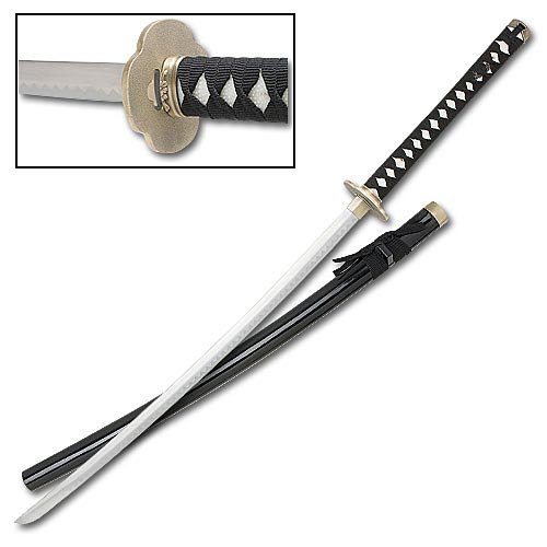 Classic Black Samurai Sword Katana