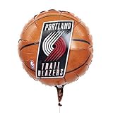 NBA Portland Trail Blazersâ¢ Mylar Balloon - Balloons & Streamers & Mylar Balloons