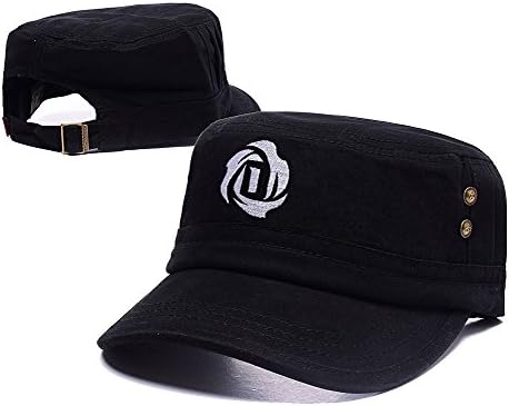 DEBANG Derrick Rose Logo Adjustable Embroidery Leisure Flat Hat Unisex Casual Fitted Cap
