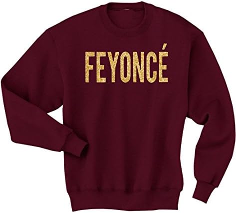 Feyonce Pullover Sweatshirt Maroon (Medium)