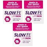 Slow Fe Slow Release Iron Tablets 30-Count Box (3 Pack) (90 Tablets Total)