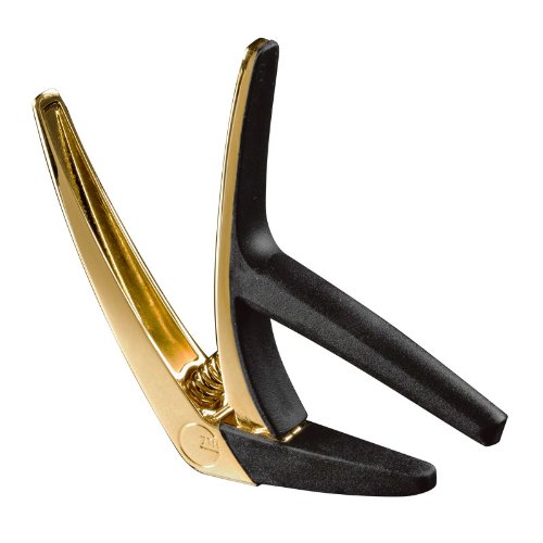 G7th Performance Capos G7 Nashville GOLD 18K Gold Plate Spring Loaded Guitar Capo