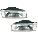 Chrysler Concorde Eagle Vision Replacement Headlight Unit - 1-Pair by AutoLightsBulbs
