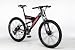 MOUNTAINBIKE MTB FAHRRAD FULLY GOOTER 2.0 SCHWARZ/ROT
