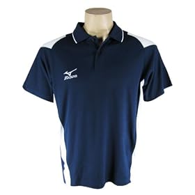 Mizuno Golf Textured Golf Polo Shirt