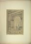 1815 Antique Print View Guildhall Courts Law Entrance