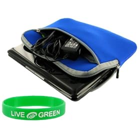 Acer Aspire Timeline AS3810TZ-4880 13.3-Inch Laptop Sleeve Slipcase - Dual-Pocket - Dark Blue