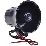 Neewer&reg; 15W Super Power Electronic Wired Alarm Siren Horn for Home Alarm System