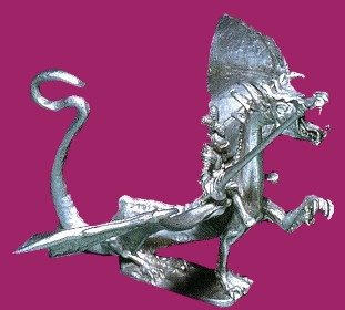 Cover image : Rawcliffe Pewter Knight on War Dragon Figurine