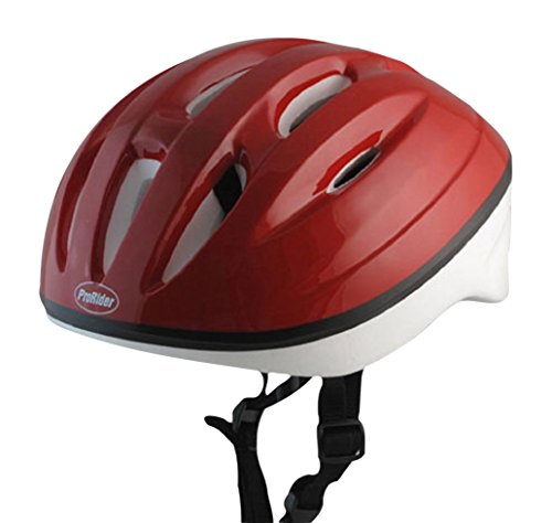 Great Deal! Economy Bike Helmet with White Foam, Includes Bonus Weatherproof Vinyl Permanent Adhesiv...