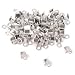 48 Leather Cord Ends Necklace Chain Jewelry Clasp Part