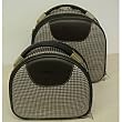 Abbyson Women's 2-piece Biege Travel Case Set