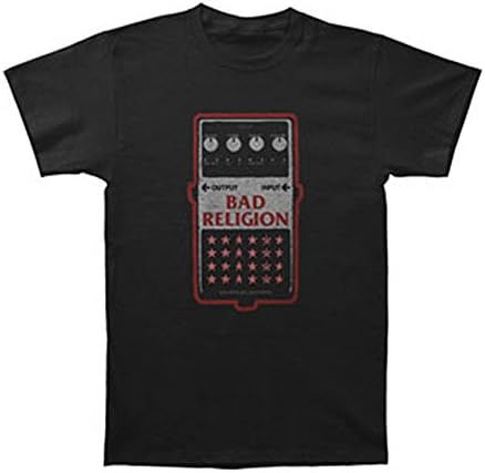 Bad Religion Men's Guitar Pedal T-shirt Large Black