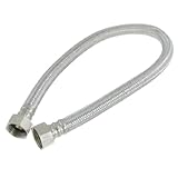 uxcell 浴室用シャワーパイプホース　19mmスレッド　0.5M