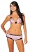 Babe 88032 Polka Dot Halter Bra & Boy Short Set, in 2 Colors