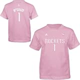 adidas Houston Rockets Tracy McGrady Girls Name and Number T-Shirt