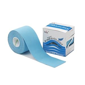 Nasara Kinesiologie Tape Original (5 cm x 5 m), Blau
