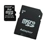 Kingston 1GB microSD memory Card with Standard Full Size SD Adapter and 10 Preloaded Songs and 50 Music/songs download coupon
