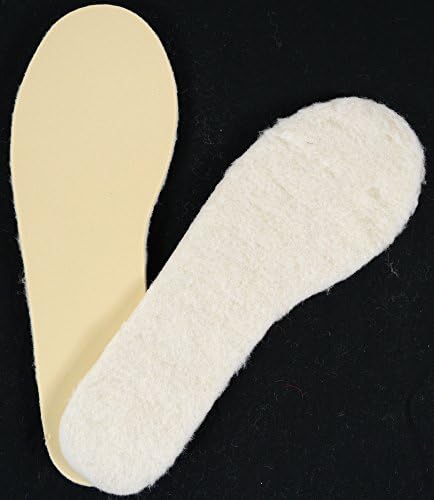 House of Cambridge Pure Lambswool Insoles with latex backing