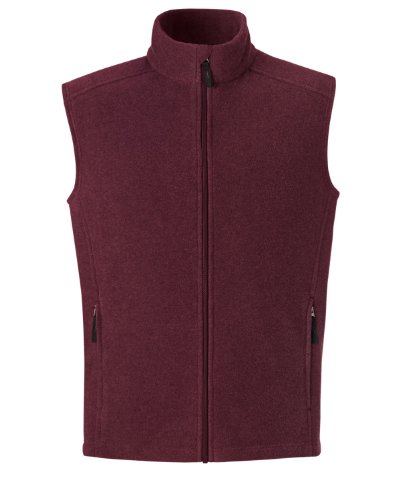 North End Men's Journey Fleece Sleeveless Vest Jackets