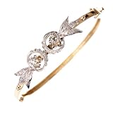 Vintage Retro 1.5 Ct Diamond Platinum Bangle Bracelet Reviews 41jJL329iFL. SL160 Vintage Retro 1.5 Ct Diamond Platinum Bangle Bracelet Reviews