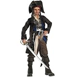 Deluxe Kids Captain Jack Sparrow Costume