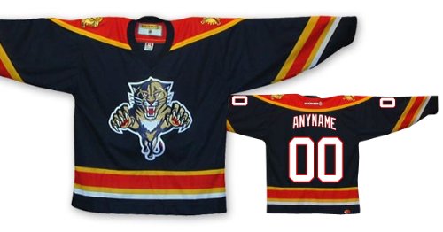 Buy ANYNAME #00 Florida Panthers CCM 550 Series Replica NHL Hockey Jersey (NHLPA Certified Custom Sewn...