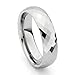 6mm Faceted Men's Tungsten Wedding Band