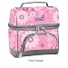 JWorld Kids's Insulated Lunch Bag (Pink Flower)