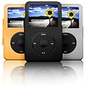yooZoo Aluminum Hard Case for Apple iPod Video 5G 30GB, 60GB/80GB and iPod Classic 80GB/120GB & 160GB with Screen Protector - 7 Color Options
