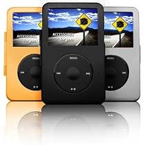yooZoo Aluminum Hard Case for Apple iPod Video 5G 30GB, 60GB, 80GB and iPod Classic 80GB & 160GB with Screen Protector - 7 Color Options