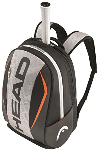 Head Tour Team Backpack Tennis Bag, Silver/Black