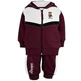 Mississippi State Bulldogs Infant Maroon Slingshot Full Zip Hoody & Sweatpants Set