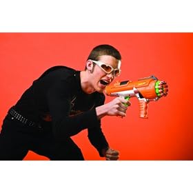 Nerf Dart Tag Hyperfire Deluxe 2 Player Blaster Set