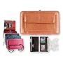 Cosmopolitan Hard Case Wallet w/ Chain & Pocket