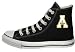 Converse Chuck Taylor All Star Hi Top Black Appalachian State University Logo Canvas