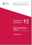 Building Regulations (Northern Ireland) 2012 guidance : technical booklet. F2, Conservation of fuel and power in buildings other than dwellings