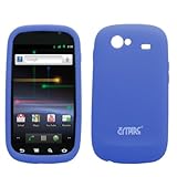 EMPIRE Blue Silicone Skin Cover Case for T-Mobile Google Samsung Nexus S i9 ....