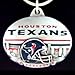 NFL Team Design Key Ring - Houston Texans