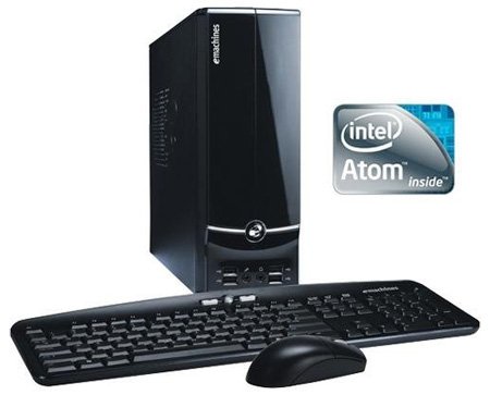 eMachines EL1600-01 Energy Efficient Windows XP Service Pack 3 Desktop PC Computer with Keyboard and Optical Mouse