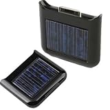 Portable Solar Charger Battery for iPhones and iPods - BLACK + FREE BONUS - Micro SD / TF card reader - YELLOW