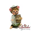 6" Irish Pub Boy Mouse By Annalee