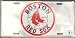 LP - 631 Boston Red Sox Premium Chrome License Plate - 50038